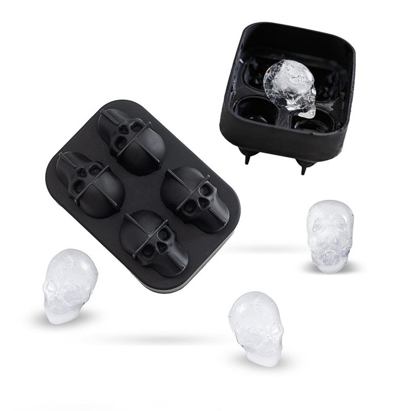 Creative Halloween Skull Ice Maker