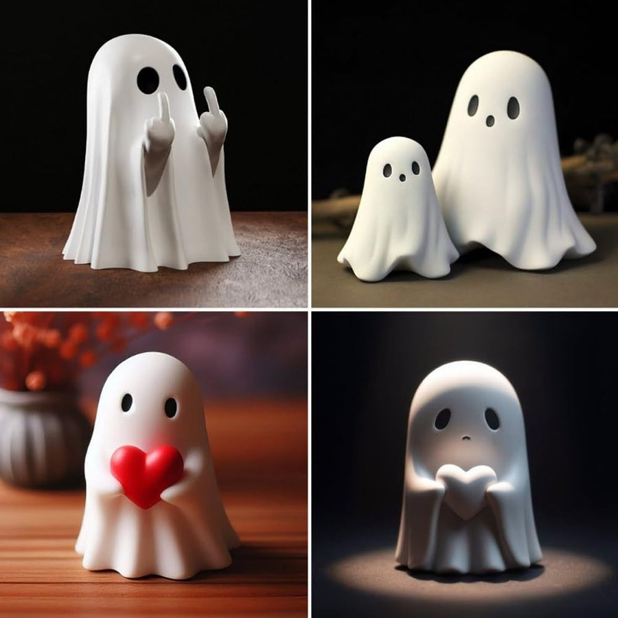 Multi-Functional Cute Ghosts Halloween Shelf Decorations