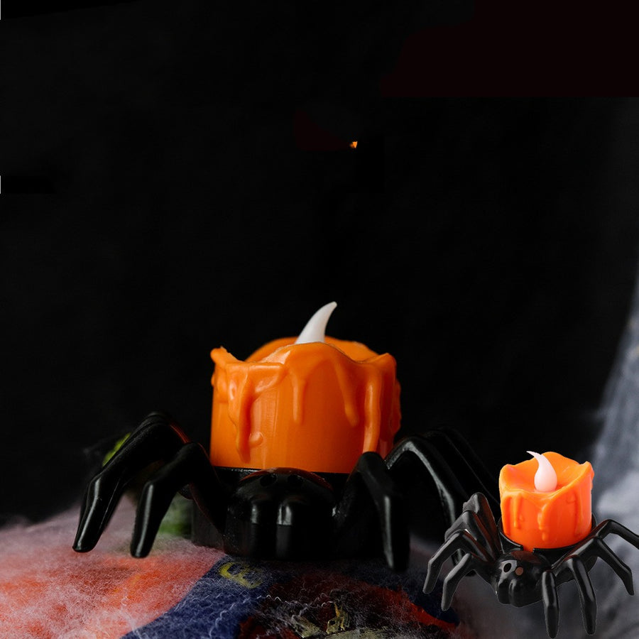 Halloween Spider Candlestick
