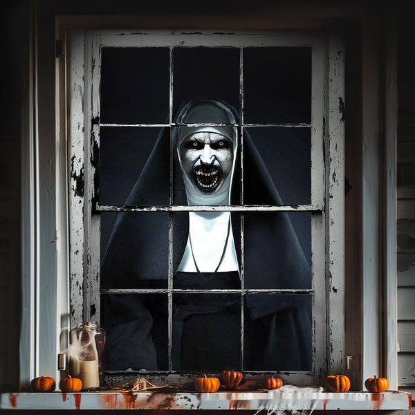 3D Halloween Window Cover